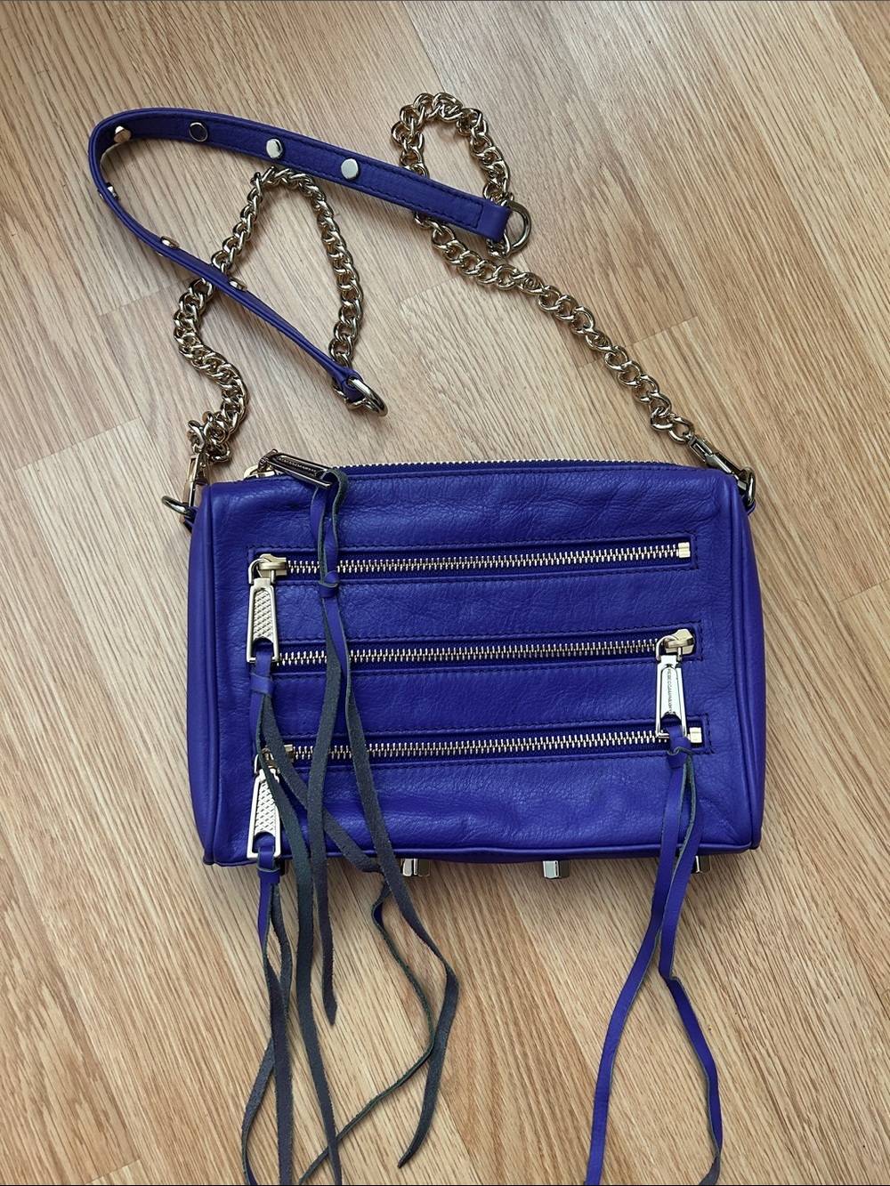 Rebecca Minkoff purple crossbody